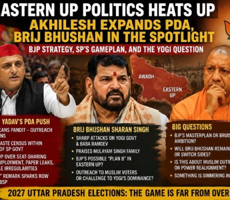 AKHILESH YADAV RECASTS PDA: SP TAKES AIM AT BJP, COURTS BRAHMINS AND BETS BIG ON CASTE CENSUS
