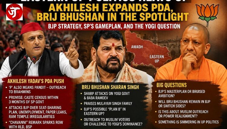 AKHILESH YADAV RECASTS PDA: SP TAKES AIM AT BJP, COURTS BRAHMINS AND BETS BIG ON CASTE CENSUS