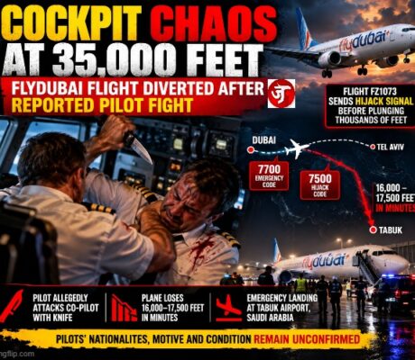 COCKPIT CHAOS AT 35,000 FEET: FLYDUBAI FLIGHT DIVERTED AFTER REPORTED PILOT FIGHT