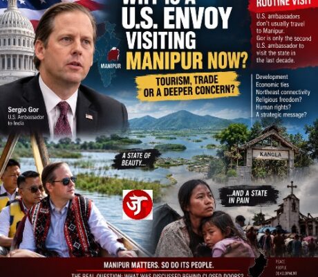 Why Is a U.S. Ambassador Visiting Manipur Now? The Questions Behind Sergio Gor’s Unusual Trip