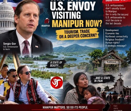 Why Is a U.S. Ambassador Visiting Manipur Now? The Questions Behind Sergio Gor’s Unusual Trip