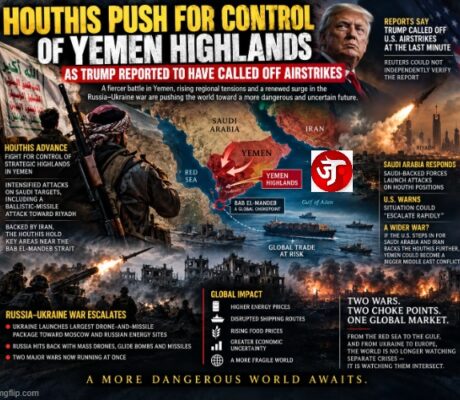 Houthis push for control of Yemen’s highlands as Trump reportedly calls off U.S. airstrikes
