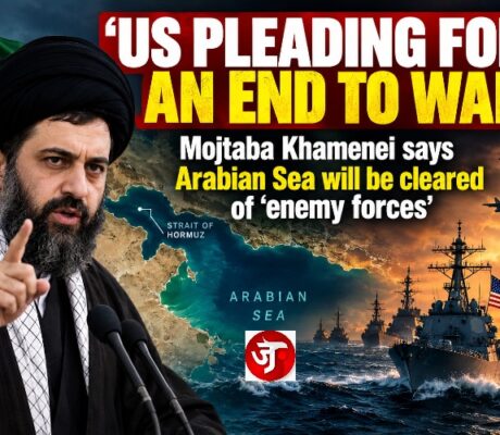 "US pleading for an end to war": Mojtaba Khamenei warns Arabian Sea will be cleared of ‘enemy forces