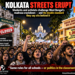 Kolkata streets erupt over Bengal’s madrasa crackdown: Protesters question a new education order
