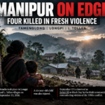 MANIPUR ON EDGE: FOUR KILLED AS FRESH VIOLENCE ERUPTS IN TAMENGLONG AND NONEY