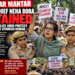JANTAR MANTAR CRACKDOWN: AISA CHIEF NEHA BORA, ACTIVISTS DETAINED AS PROTESTS TARGET CEC GYANESH KUMAR