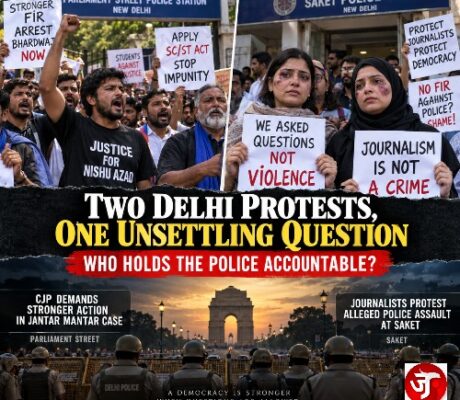 Two Delhi Protests, One Unsettling Question: Who Holds The Police Accountable?