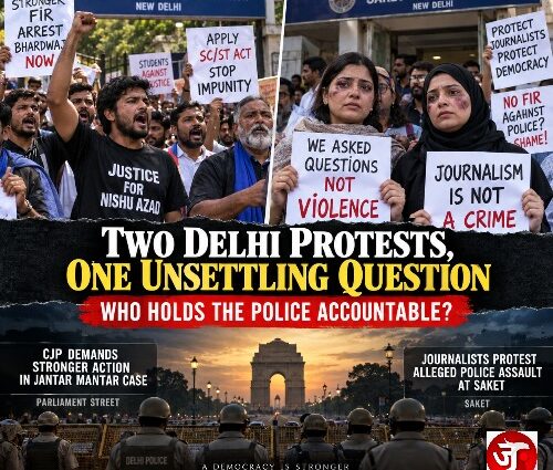 Two Delhi Protests, One Unsettling Question: Who Holds The Police Accountable?