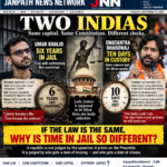 Two Indias. One capital. One Constitution. Two clocks.