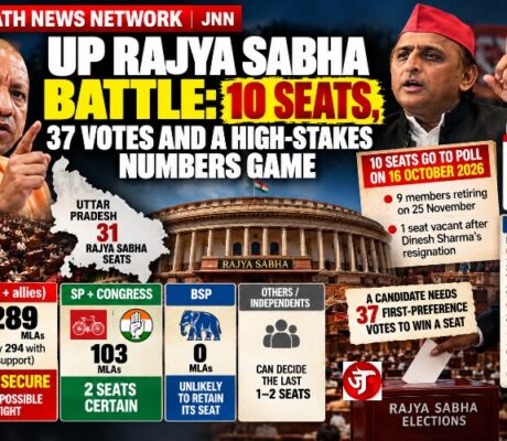 UP Rajya Sabha battle: 10 seats, 37 votes and a high-stakes numbers game