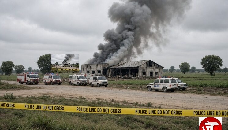 UP HORROR: 11 DEAD, 8 CHILDREN AMONG VICTIMS AS ILLEGAL FIRECRACKER FACTORY EXPLODES