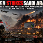 YEMEN-SAUDI FRONT ERUPTS AGAIN: HOUTHI MISSILES AND DRONES STRIKE DEEP INSIDE KINGDOM