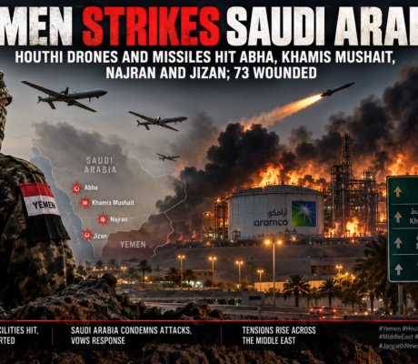 YEMEN-SAUDI FRONT ERUPTS AGAIN: HOUTHI MISSILES AND DRONES STRIKE DEEP INSIDE KINGDOM