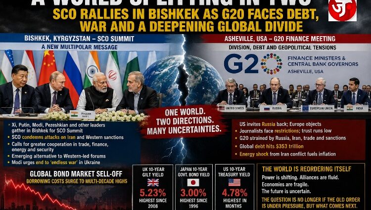 A world splitting in two: SCO rallies in Bishkek as G20 faces debt, war and a deepening global divide