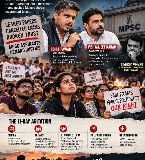 11 Days on the Streets: How Maharashtra’s MPSC Aspirants Forced the Government to Listen