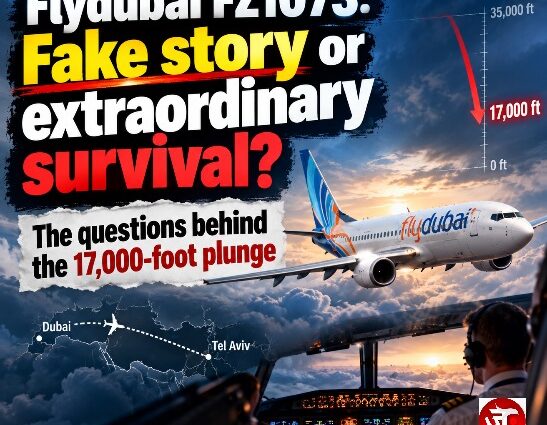 Flydubai FZ1073: Fake story or extraordinary survival? The questions behind the 17,000-foot plunge
