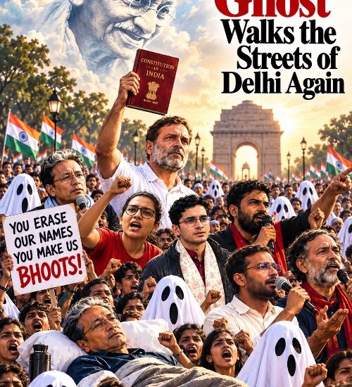 In 2026, Gandhi’s Ghost Walks the Streets of Delhi Again