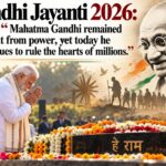 Gandhi Jayanti 2026: Modi: “Mahatma Gandhi remained distant from power, yet today he continues to rule the hearts of millions."