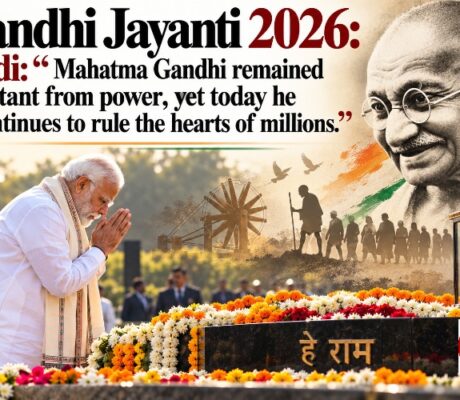 Gandhi Jayanti 2026: Modi: “Mahatma Gandhi remained distant from power, yet today he continues to rule the hearts of millions."