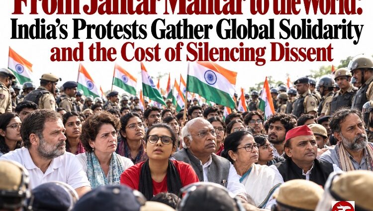 Jantar Mantar to World: Indian's Protests Gather Solidarity and the Cost of Silencing Dissent