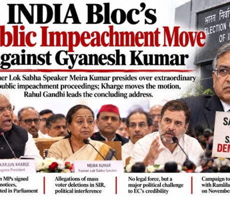 INDIA Bloc's Public Impeachment Move Against Gyanesh Kumar