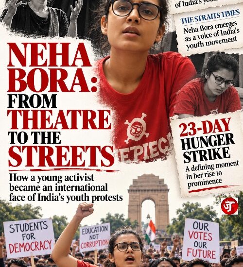 Neha Bora: From Theatre to the Streets, How a Young Activist Became an International Face of India’s Youth Protests