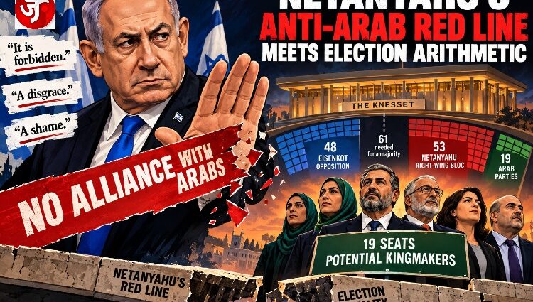 Netanyahu's Anti-Arab Red Line Meets Election Arithmetic