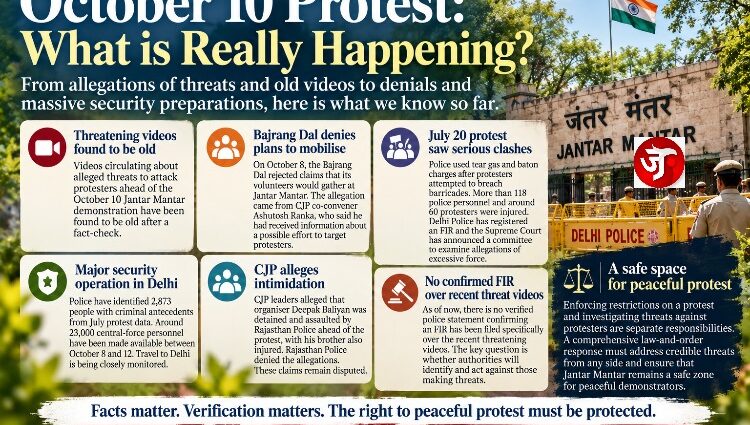 October 10 Protest. What is Really Happening?