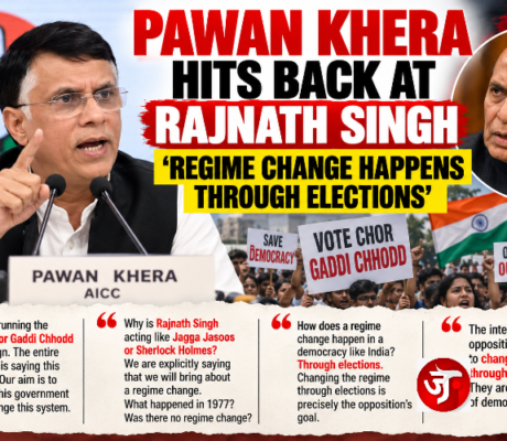Pawan Khera Hits Back at Rajnath Singh: ‘Regime Change Happens Through Elections’