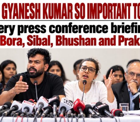 ‘WHY IS GYANESH KUMAR SO IMPORTANT TO MODI?’ Dipke, Bora, Sibal, Bhushan, Prakash Raj
