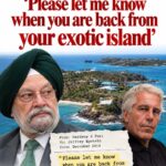 Puri to Epstein: Tell me when you're back from your exotic island