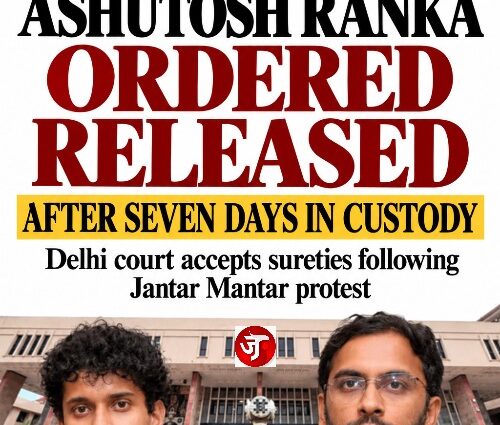 SAURAV DAS, ASHUTOSH RANKA ORDERED RELEASED AFTER SEVEN DAYS IN CUSTODY