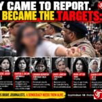 Women journalists: Victim at Jantar Mantar and others: They came to report. They became the targets