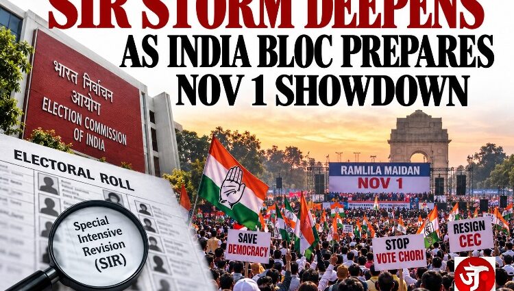 SIR Storm Deepens As India Bloc Prepares Nov 1 Showdown