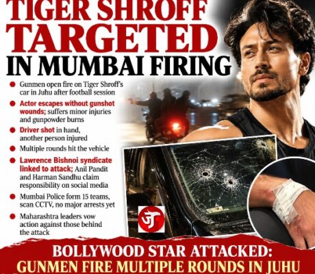 Tiger Shroff Targeted in Firing Attack, Driver Shot