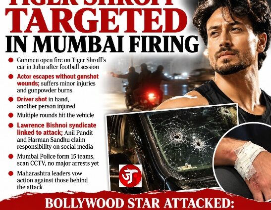 Tiger Shroff Targeted in Firing Attack, Driver Shot