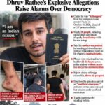“I Was Kidnapped, Not Arrested”: Dhruv Rathee’s Explosive Allegations Raise Alarms Over Democracy