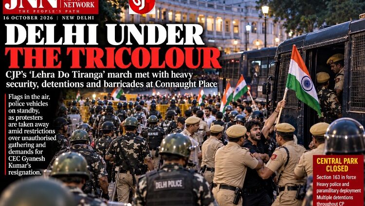 CJP's ‘Lehra Do Tiranga’ March Met With Detentions And Heavy Security