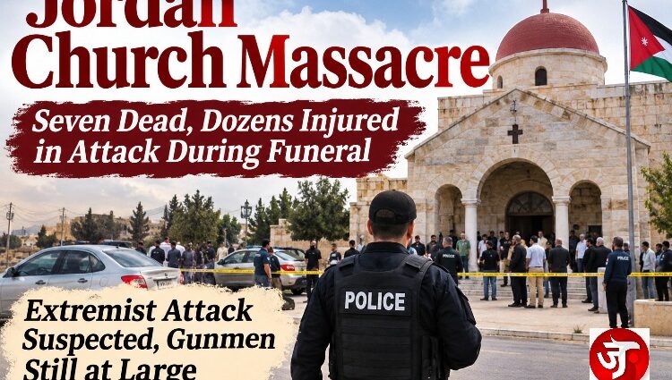 Jordan Church Massacre: 7 Killed as Gunmen Fired
