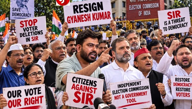 Gandhi Jayanti protests: Delhi and Mumbai turn into flashpoints over Gyanesh Kumar, SIR and voter rolls