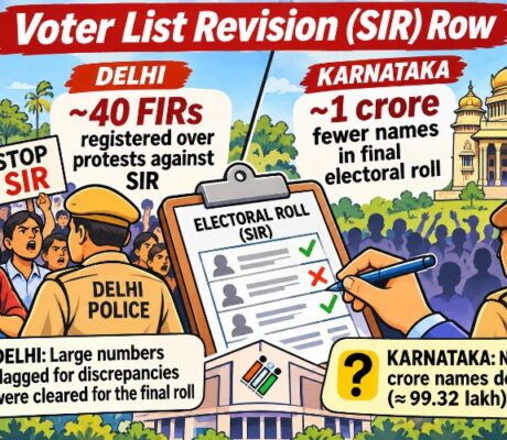 40 Firs In Delhi, Nearly One Crore Names Gone In Karnataka