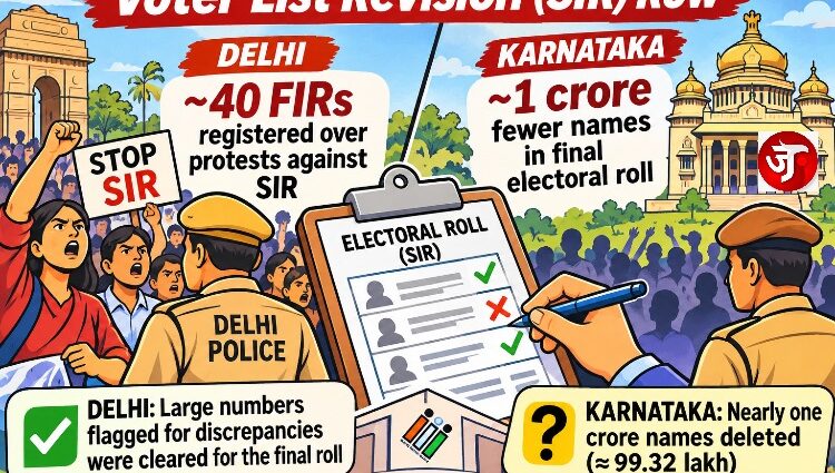 40 Firs In Delhi, Nearly One Crore Names Gone In Karnataka